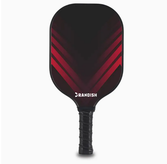 RANDISH Fiberglass Pickleball Paddle - Burgundy, Lightweight & Durable for Outdoor Sports